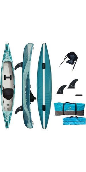 2026 Molveno 390 DLUL - 1 person Kayak w / Bag, 2 Fins, 2 Kayak Seats SP-K-MOL-390